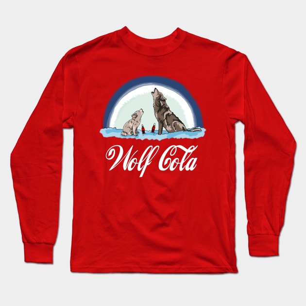 Wolf Cola It's Always Sunny Long Sleeve T-Shirt by makeascene